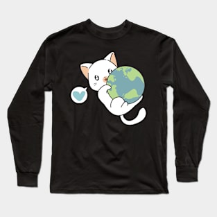 Cute cat Long Sleeve T-Shirt